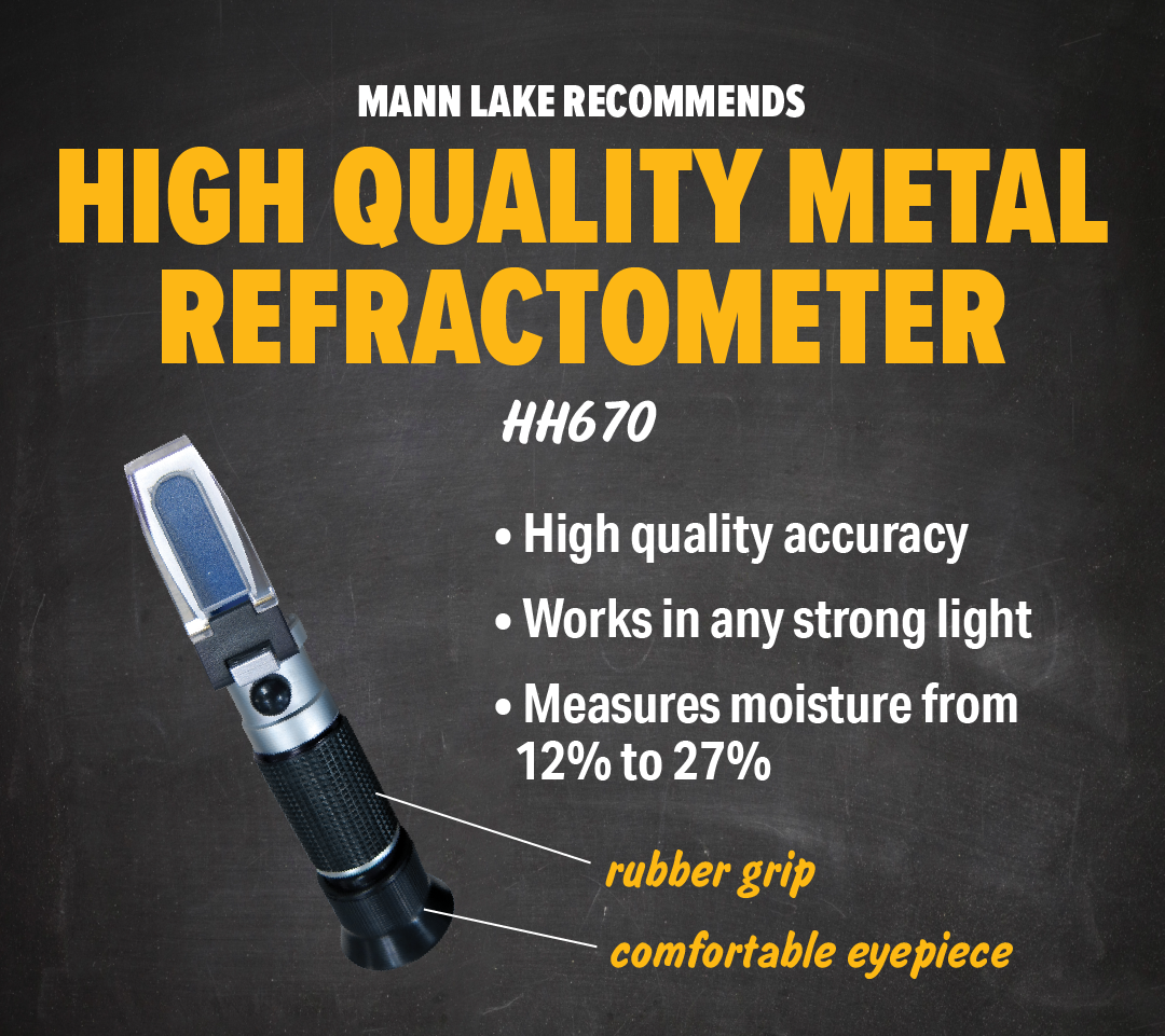 Learn about the Refractometer Mann Lake Bee & Ag Supply