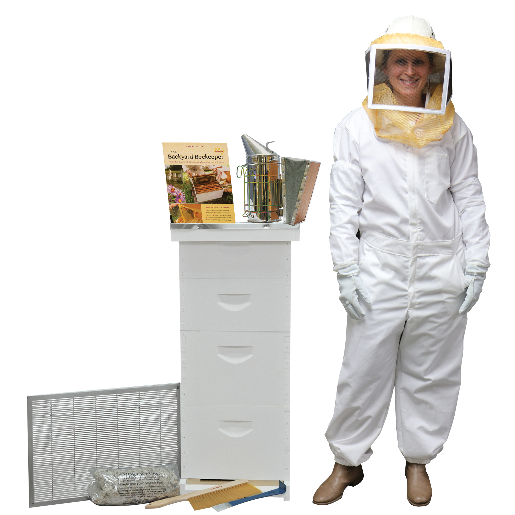 A Bee HIve Starter Kit is an easy way to start beekeeping Mann Lake
