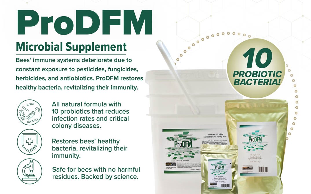 Pollen Substitute & Microbial Supplement Mann Lake Bee & Ag Supply