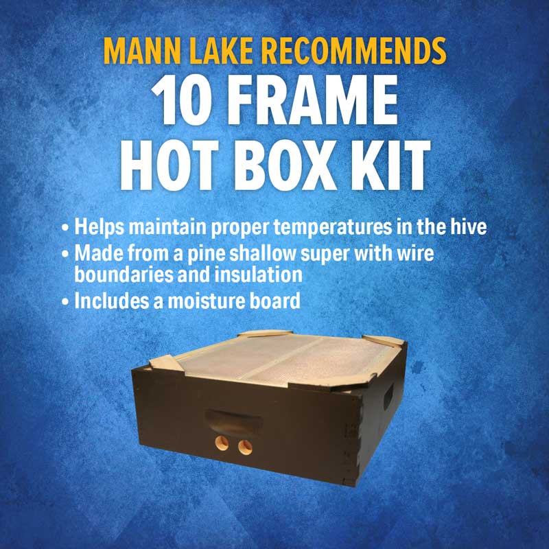 Winterization with Moisture Board & Hot Box, Mann lake ltd