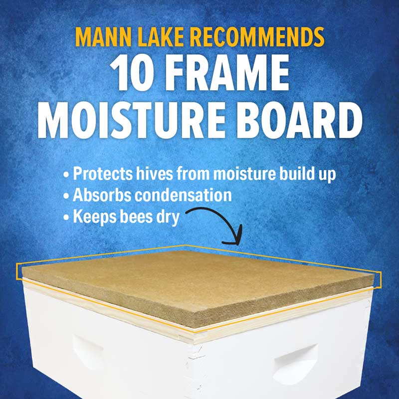 Winterization with Moisture Board & Hot Box, Mann lake ltd